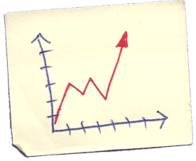 graph post-it note
